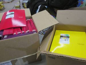 2 Boxes of 2 & 4 Pocket Folders...