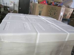 Lot of 9 Styrofoam Coolers  #6 C121...