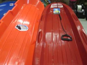 2 - 48 inch Molded Plastic Sleds...