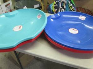 5 Flexible Flyer Saucer Sleds...