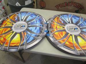 2 Snowdaze 26 inch Spinners...