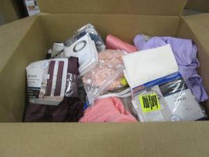 Box of Assorted Curtain Panels...