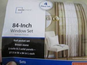 84 Inch Window Set...
