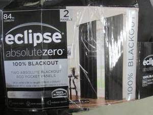 2- 84 inch Eclipse Blackout Panels...