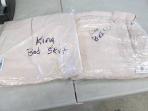 2 King Bedskirts...