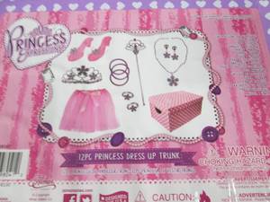 2- 12pc Princess Dress Up Trunks...