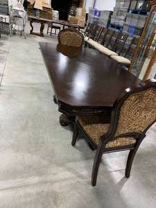 DINING ROOM TABLE WITH TWO CHAIRS