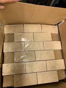 TUMBLED CHIARO BRICK MOSAICS