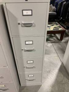 TALL METAL FILE CABINET