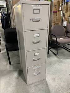 TALL METAL FILE CABINET