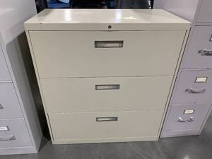 TALL METAL FILE CABINET
