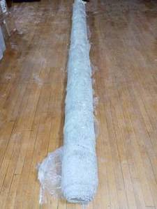 lot 53 image: Lucky II - Color Horseshoe Texture 12 ft. Carpet ( 12ftx7ft) by Traffic Master- covers about 84 sq ft- not used