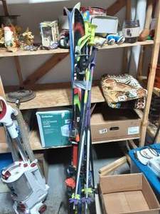 2-Sets Of Downhill Skis & Pole (K-2 & Kastle)