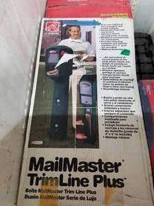 lot 21 image: Step 2 MailMaster TrimLine Plus Mailbox & Post (in box)