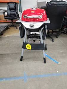 lot 1 image: Char-Broil Patio Bistro Tru-Infrared Electric Grill with Warming Rack 1750W (new)