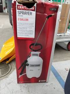 lot 17 image: Craftsman Sprayer 2-Gallon (in box)