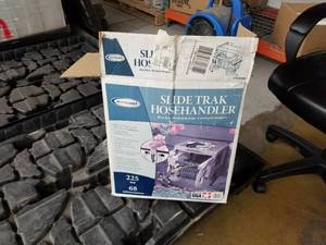 lot 30 image: Slide Trak Hosehandler Garden Hose Reel 225 TWM120 (in box)