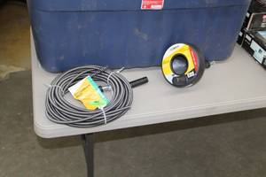 lot 80 image: Lot of (2) Drain Pipe Augers - Drain Pipe Auger 50, Cobra Tools Drum Auger 20