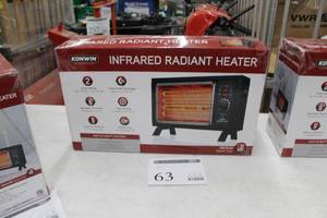 lot 63 image: Konwin Infrared Radiant Heater (in box)