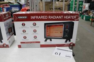 lot 61 image: Konwin Infrared Radiant Heater (in box)
