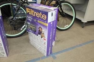 lot 89 image: Lot of (2) Filtrete Ultra Allergen Healthy Living 1550 Electrostatic High Performance Air Filter 16x25x4 (in package)