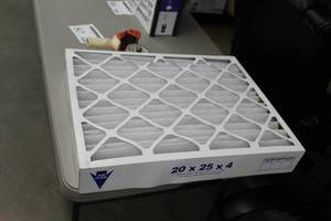 lot 87 image: Best Air Pro Series Contractor Pleat Air Filter 20x25x4