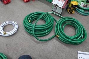 lot 133 image: Lot of (3) Garden Hoses