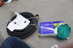 lot 126 image: Lot of (2) Sprinkler Soaker Garden Hoses 25100