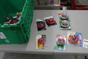 lot 154 image: Lot of (15) Korky,Kohler,Fluidmaster Toilet Flappers (in package)