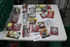 lot 157 image: Lot of (20) Ace,Delta Water Faucet Handles (new in package)