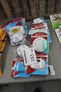 lot 183 image: Lot of (8) First Alert Carbon Monoxide Alarms (in package)