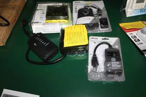 lot 194 image: Lot of (5) Woods Lighting Timers and Heavy Duty Timers (in package)