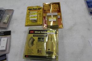 lot 188 image: Lot of (3) Warning Systems (in package) - Toro Wired RainSensor, Hampton Home Freeze Alert, Water Alarm Watchdog