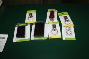 lot 230 image: Lot of (7) Key Holders (in package) - Magnetic Key Holder (x2), Ring Key Clips (x5)