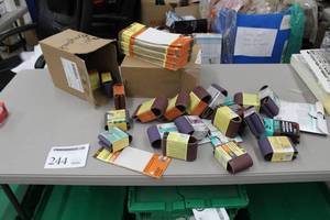 lot 244 image: Lot of (2 Boxes) 3M Sanding Paper, Sanding Belts (in package)