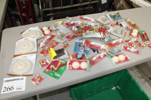 lot 266 image: Lot of Ace Door Stops, Door Holders, Cover Up Door Stops (in package)