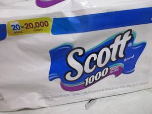 lot 13 image: Scott 1000 Toilet Paper