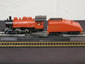 lot 76 image: Play Art HO Scale Atchison Topeka & Santa Fe Steam Locomotive & Tender Unit #18