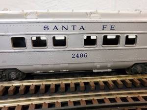 lot 117 image: Lionel O Scale Passenger Car #2406