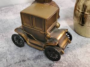 lot 133 image: (5) Cast Metal Coin Banks Lot