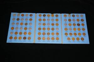 Wheat Penny Folder with Coins