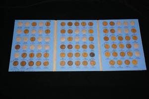 Wheat Penny Folder with Coins