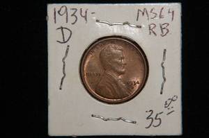 1934-D Wheat Penny