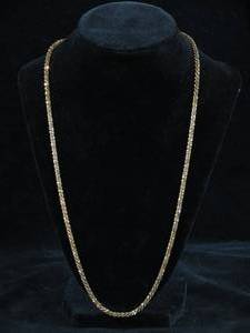 Gold Tone Sterling Silver Necklace