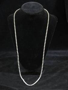 Sterling Silver Ball Link Chain - 35 grams