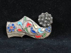 Sterling Silver Shoe Pin