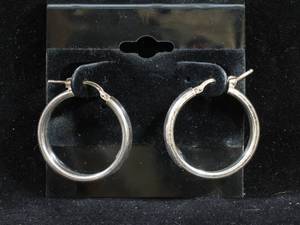 Sterling Silver Hoop Earrings
