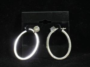 2 Pairs of Sterling Silver Earrings