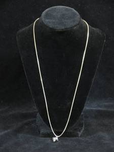 Sterling Silver Chain with Shoe Pendant