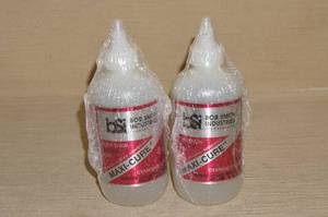 2 Bottles of Bob Smith Maxi-Cure Glue - 8 Ounce